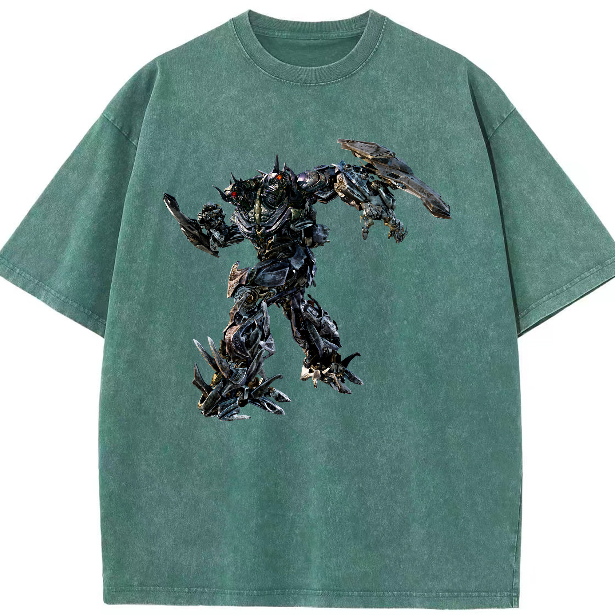 （画像用） Transformers トランスフォーマー 綿100% ヴィンテージ風 半袖Tシャツ（フロントプリント）
